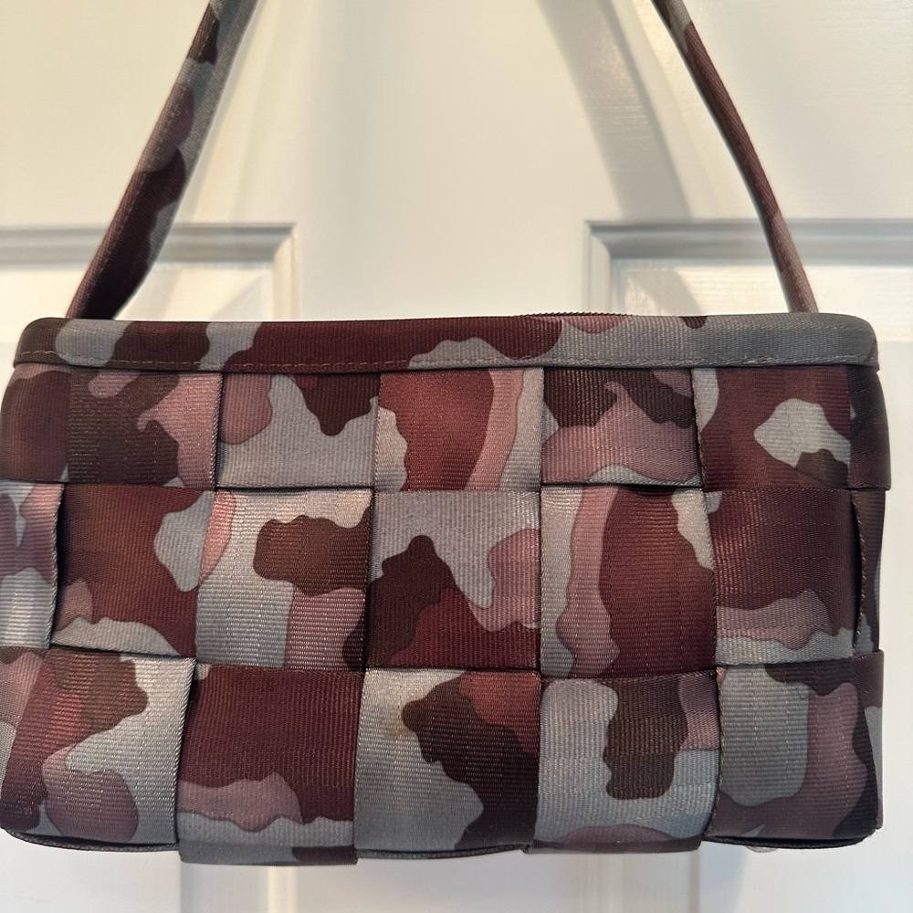 Harveys Camo Small Tote Bag w/ Zipper Rare Color - Picture 2 of 4